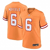 Men & Women & Youth Tampa Bay Buccaneers #6 Baker Mayfield Orange Game Limited Stitched Jersey,baseball caps,new era cap wholesale,wholesale hats